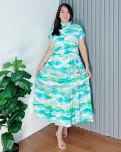 Load image into Gallery viewer, *Bela Maxi Printed Dress 0163