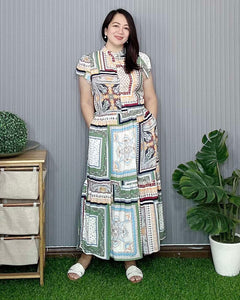 Bela Maxi Printed Dress 0079