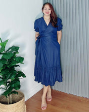 Load image into Gallery viewer, Say Overlap Dress 0003