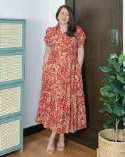 Load image into Gallery viewer, Diana Maxi Printed Dress 0092