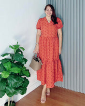 Load image into Gallery viewer, *Ariana Cotton Eyelet Dress 0143