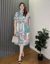Load image into Gallery viewer, Sale! Cherry Printed Dress 0028
