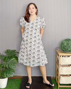 Lora Printed Dress 0052
