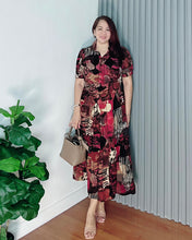 Load image into Gallery viewer, *Diana Maxi Printed Dress 0116