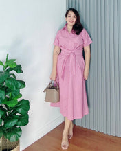 Load image into Gallery viewer, *Julia Maxi Premium Linen Dress 0041