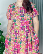 Load image into Gallery viewer, *Atasha Maxi Printed Dress 0081