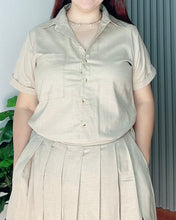 Load image into Gallery viewer, Trisha Premium Linen Top and Skirt Coordinates 0028