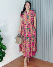 Load image into Gallery viewer, *Bela Maxi Printed Dress 0174