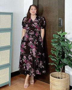 *Sigrid Maxi Printed Dress 0098