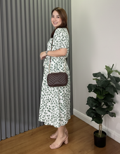 Load image into Gallery viewer, Sale! Andi Drawstring Printed Dress 0030