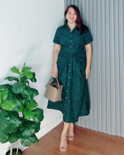 Load image into Gallery viewer, *Julia Maxi Eyelet Embroidered Dress 0045