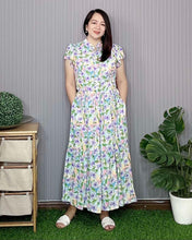 Load image into Gallery viewer, Bela Maxi Printed Dress 0078