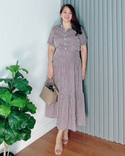 Load image into Gallery viewer, *Lysa Maxi Striped Dress 0074
