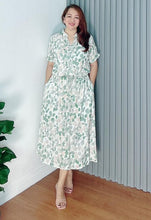 Load image into Gallery viewer, *Donna Printed Drawstring Dress 0383