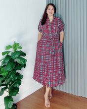 Load image into Gallery viewer, * Vera Checkered Dress 0013