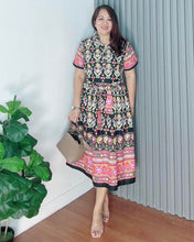 Load image into Gallery viewer, *Ara Printed Senefa Dress 0027