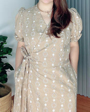Load image into Gallery viewer, Say Overlap Eyelet Dress 0004