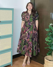 Load image into Gallery viewer, Diana Maxi Printed Dress 0089