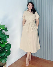 Load image into Gallery viewer, *Julia Maxi Premium Linen Dress 0043