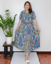 Load image into Gallery viewer, Ynah Printed Dress 0078