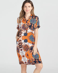 Bea Printed Dress 0067