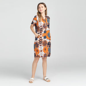 Bea Printed Dress 0067