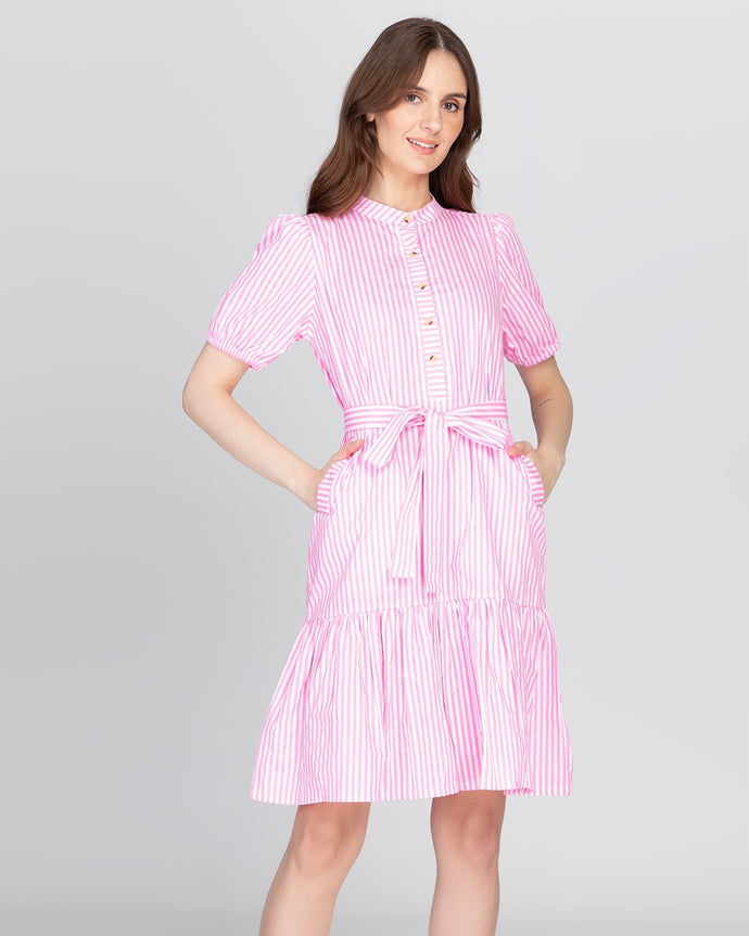 Ilah Stripes Pink 0011